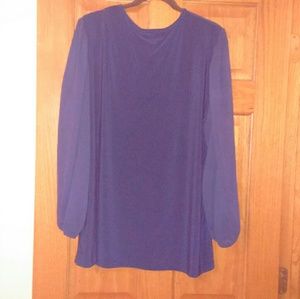 Beautiful blue 2 piece pants suit